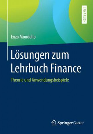 Kniha Loesungen Zum Lehrbuch Finance Enzo Mondello