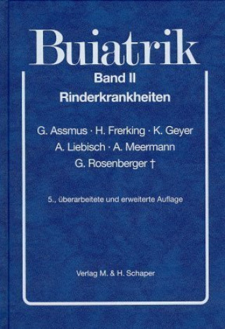 Kniha Rinderkrankheiten Günther Assmus