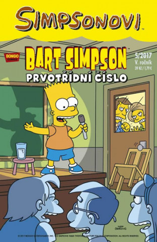 Könyv Bart Simpson Prvotřídní číslo Matt Groening