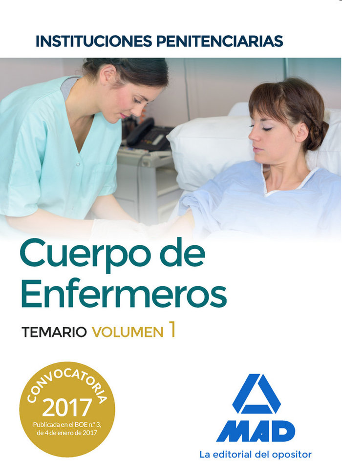 Kniha Cuerpo de Enfermeros de Instituciones Penitenciarias. Vol. 1, Temario 