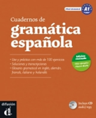 Könyv Cuadernos de gramática espanola – A1 + CD Emilia Conejo López-Lago
