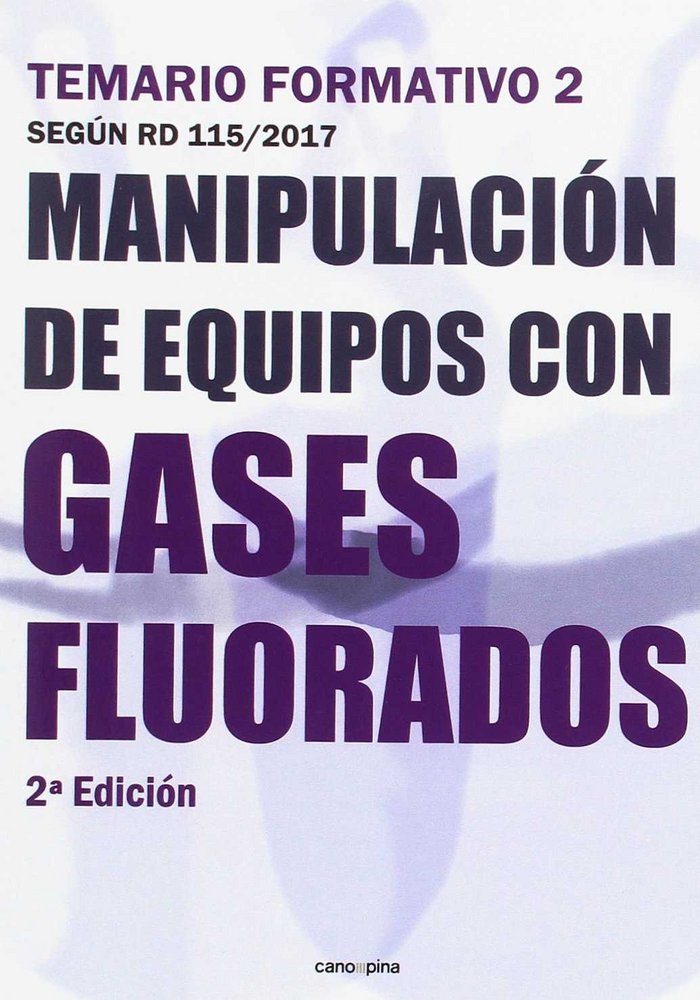 Carte Manipulación de equipos con gases fluorados 