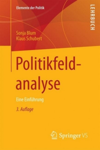 Książka Politikfeldanalyse Sonja Blum