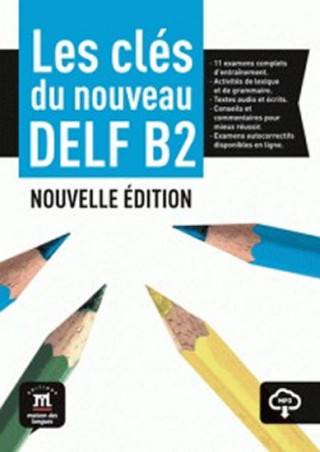 Carte Les cles du DELF - Nouvelle edition (2017) 