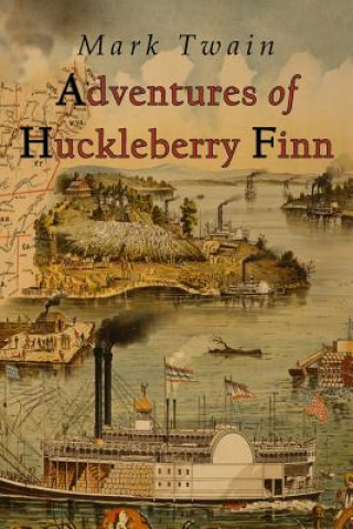 Knjiga Adventures of Huckleberry Finn Mark Twain