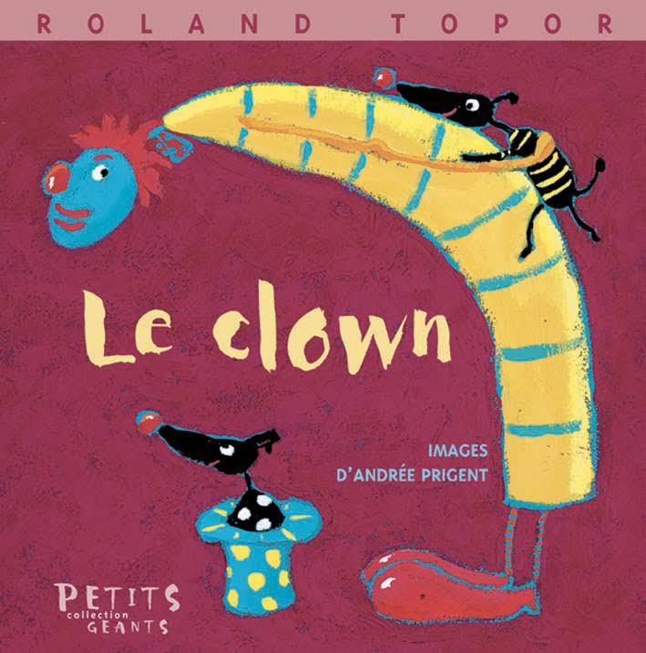Carte Le clown Roland Topor