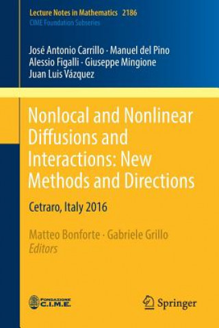 Könyv Nonlocal and Nonlinear Diffusions and Interactions: New Methods and Directions José Antonio Carrillo