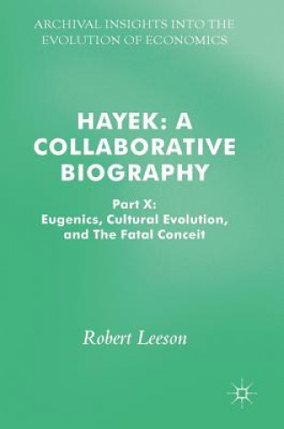 Libro Hayek: A Collaborative Biography Robert Leeson