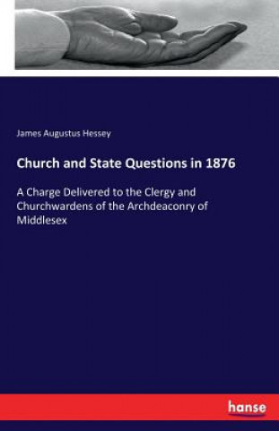 Kniha Church and State Questions in 1876 James Augustus Hessey