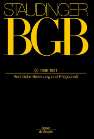Libro BGB §§ 1896-1921 (Rechtliche Betreuung und Pflegschaft) Werner Bienwald
