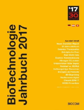 Kniha BioTechnologie Jahrbuch 2017 Andreas Mietzsch
