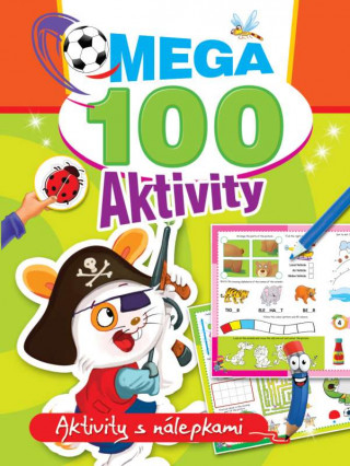 Knjiga Mega 100 Aktivity Pirát neuvedený autor