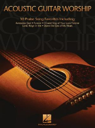 Kniha Acoustic Guitar Worship Hal Leonard Corp