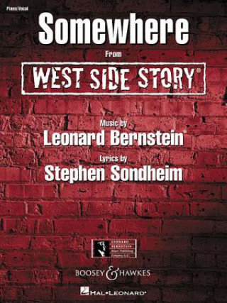 Nyomtatványok Somewhere (from West Side Story) Stephen Sondheim
