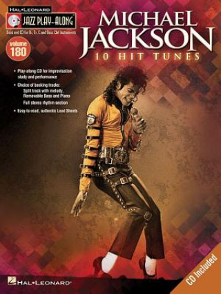 Könyv Michael Jackson: Jazz Play-Along Volume 180 Michael Jackson