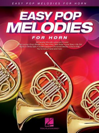Kniha Easy Pop Melodies for Horn Hal Leonard Publishing Corporation