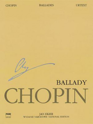 Book Ballades: Chopin National Edition Volume I Frederic Chopin