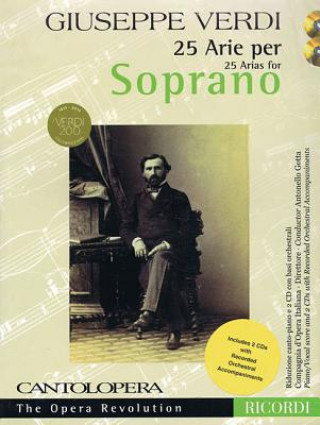 Könyv Verdi: 25 Arias for Soprano: Cantolopera Collection Giuseppe Verdi