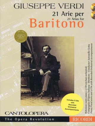 Carte Verdi: 21 Arias for Baritone: Cantolopera Collection Giuseppe Verdi