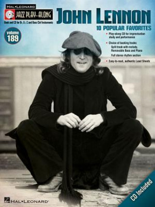 Kniha John Lennon: Jazz Play-Along Volume 189 John Lennon