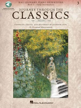 Książka Journey Through the Classics: Book 3 Early Intermediate: Hal Leonard Piano Repertoire Book with Audio Access Included Jennifer Linn