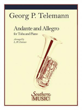 Kniha ANDANTE & ALLEGRO Georg Philipp Telemann