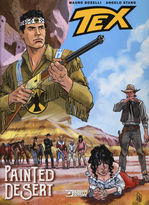 Book Tex. Painted desert Mauro Boselli