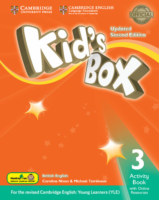 Книга Kid's Box Updated Level 3 Activity Book with Online Resources Hong Kong Edition NIXON  CAROLINE
