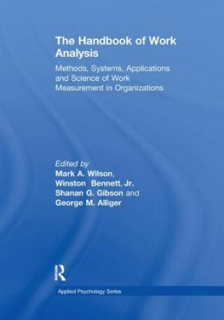 Libro Handbook of Work Analysis 