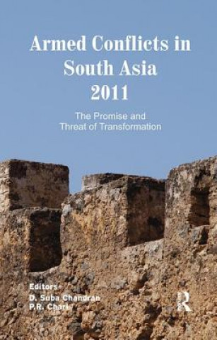 Carte Armed Conflicts in South Asia 2011 