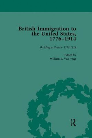 Kniha British Immigration to the United States, 1776-1914, Volume 1 VAN VUGT