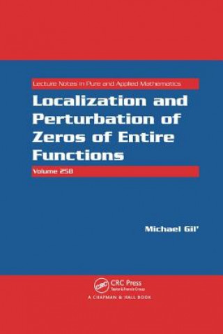 Könyv Localization and Perturbation of Zeros of Entire Functions GIL