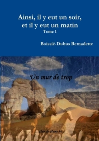 Könyv Ainsi, Il y Eut Un Soir, Et Il y Eut Un Matin Tome 1 Boissie-Dubus Bernadette