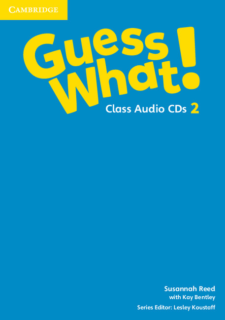 Audio Guess What! Level 2 Class Audio CDs (3) Spanish Edition REED  SUSANNAH