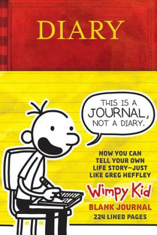 Kniha Diary of a Wimpy Kid Blank Journal Jeff Kinney