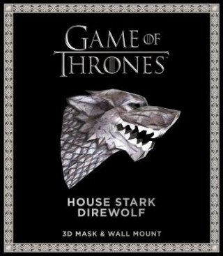 Knjiga Game of Thrones Mask: House Stark Direwolf (3D Mask & Wall Mount) Wintercroft
