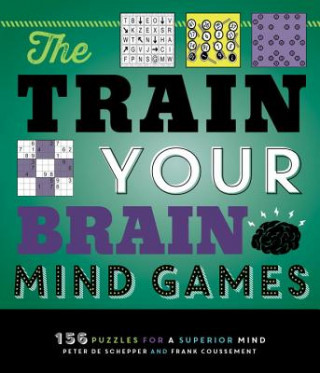 Kniha Train Your Brain Mind Games Peter De Schepper