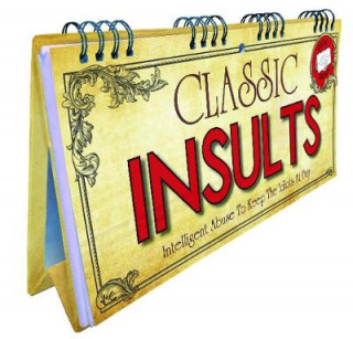 Carte Classic Insults Flip Book 