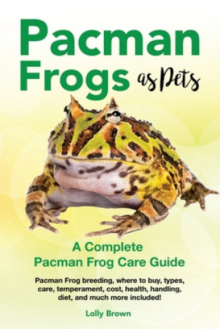Carte PACMAN FROGS AS PETS Lolly Brown