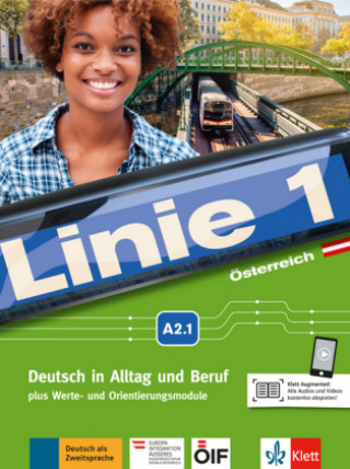 Książka Linie 1 - Kurs- und Übungsbuch A2.1, m. DVD-ROM Stefanie Dengler