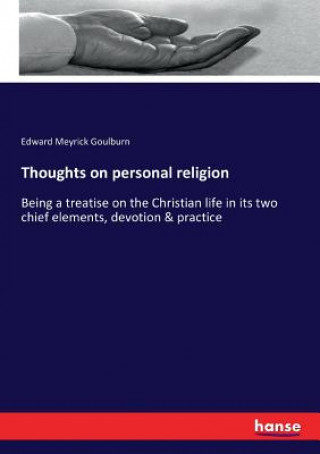 Carte Thoughts on personal religion Edward Meyrick Goulburn