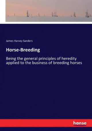 Book Horse-Breeding James Harvey Sanders