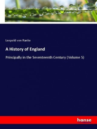 Książka History of England Leopold von Ranke