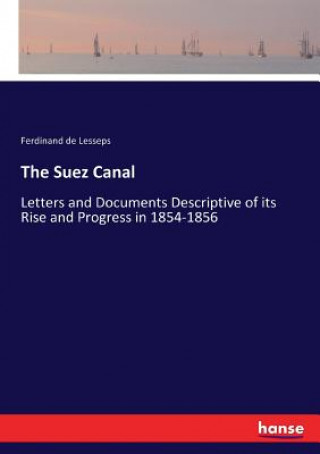 Carte Suez Canal Ferdinand de Lesseps