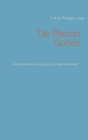 Buch Person Gottes Lothar-Rüdiger Lütge
