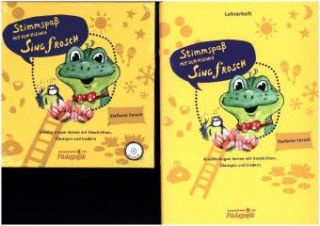 Carte Stimmspaß mit dem kleinen Singfrosch. Set aus Bilderbuch mit CD und Lehrerband mit Klavierstimme Stefanie Fersch