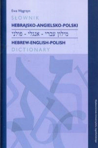 Carte Slownik hebrajsko-angielsko-polski Węgrzyn Ewa