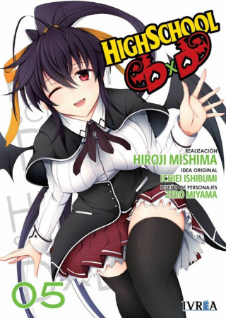 Könyv HIGHSCHOOL DXD N 05 HIROJI MISHIMA