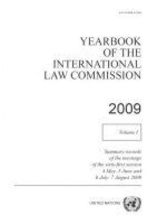 Libro Yearbook of the International Law Commission 2009 United Nations Publications