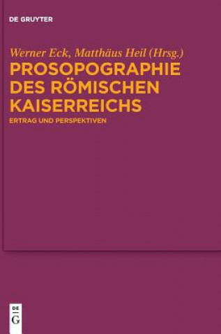 Carte Prosopographie des Roemischen Kaiserreichs Werner Eck